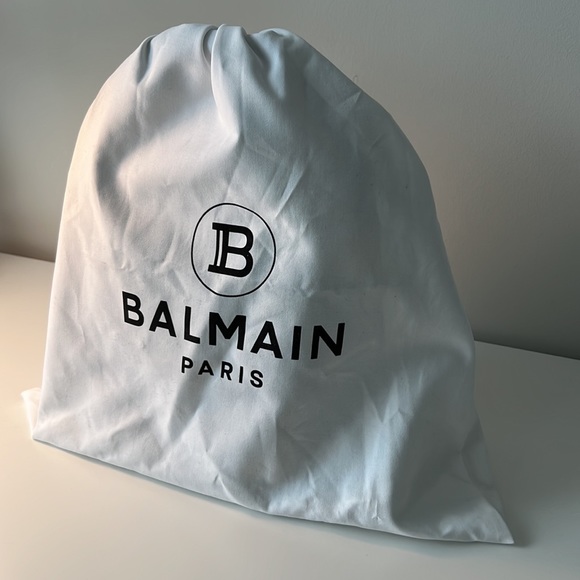 100% authentic! Balmain bag with strap. Designer bag. Chocolate model. France - Picture 14 of 14